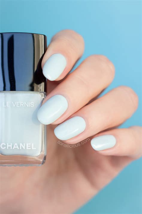 chanel bleu pastel nail polish review|Chanel nail polish afterglow.